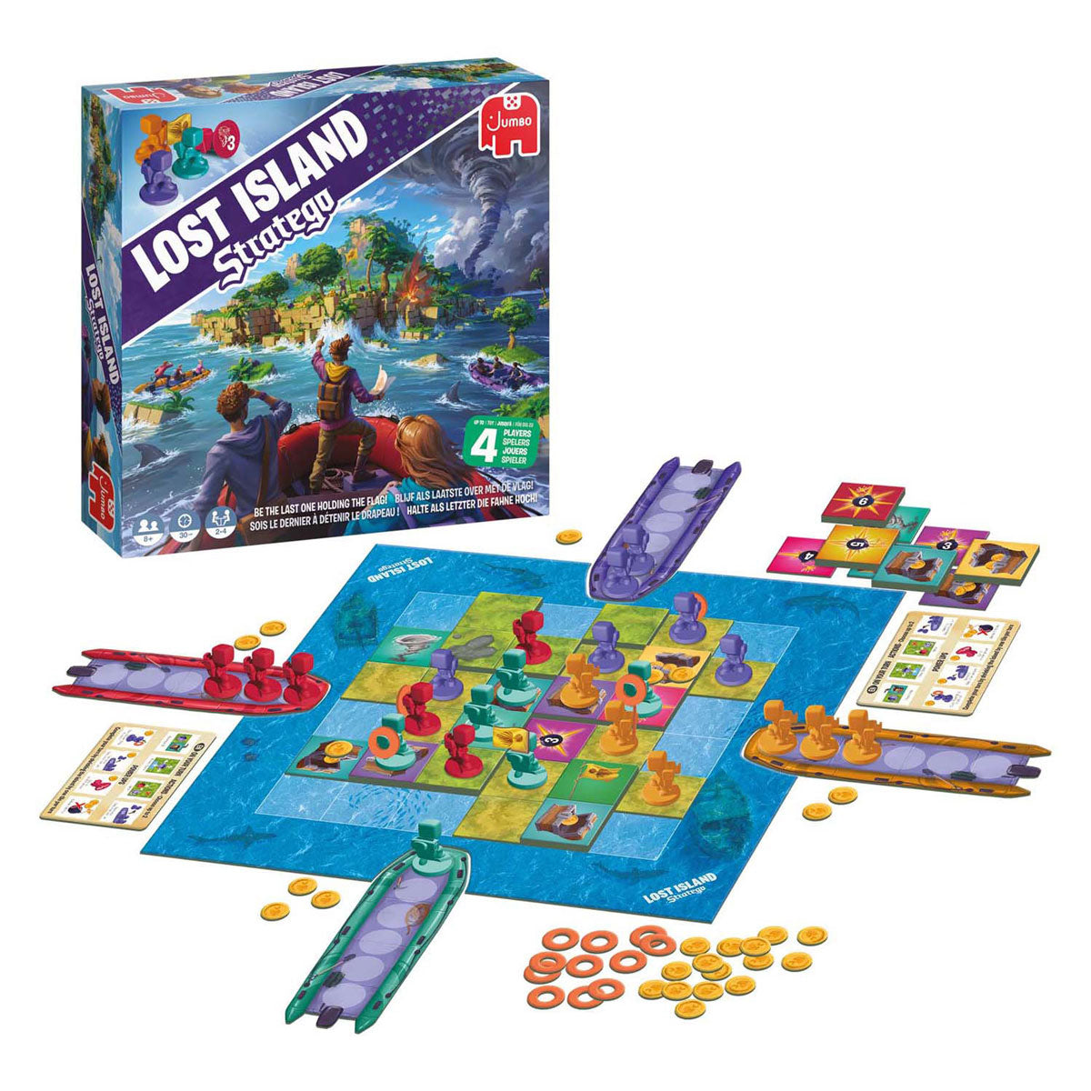 Jumbo-Spiel Stratego Lost Island