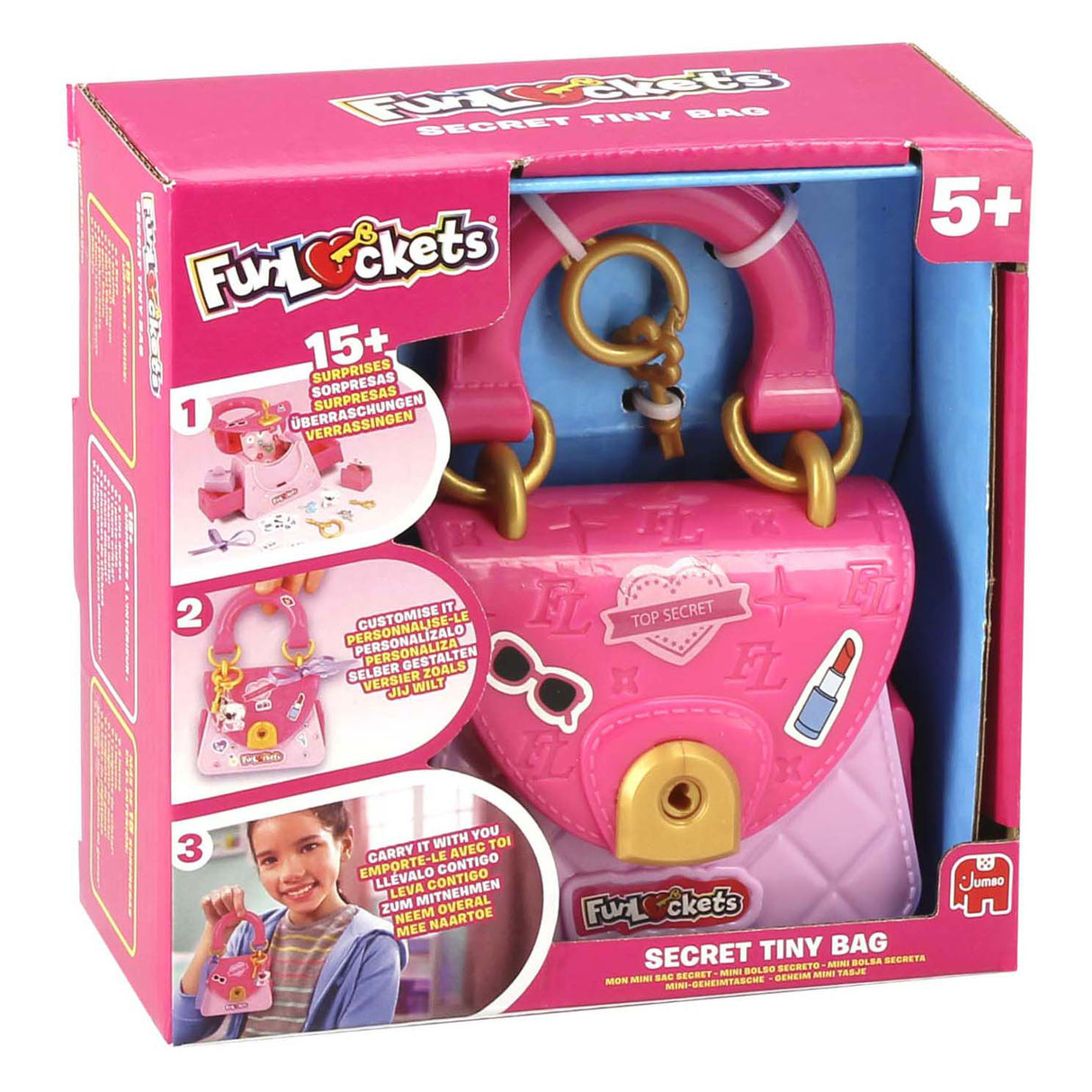 Jumbo Funlockets geheime Minitasche