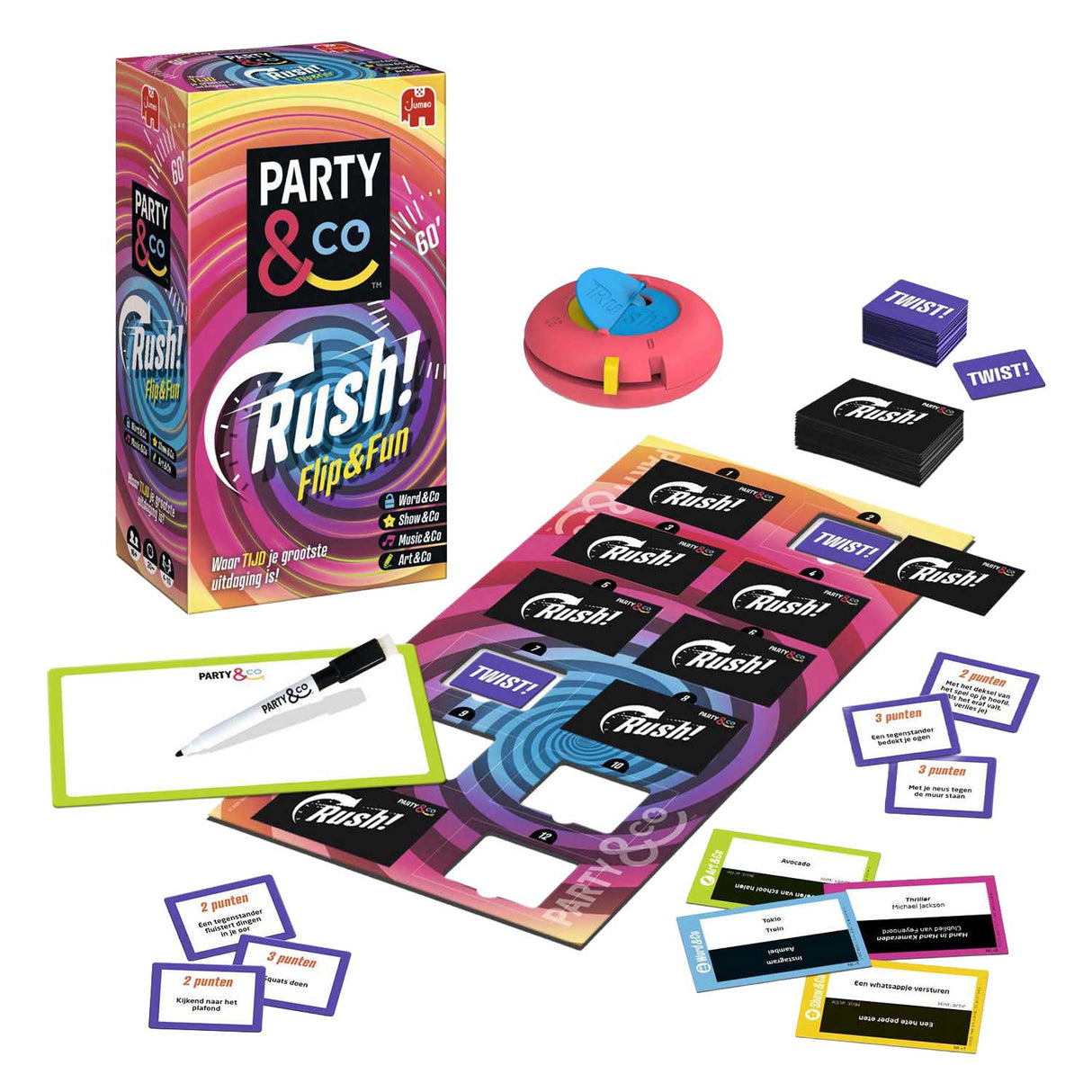 Jumbo Party Co. Rush-Spiel