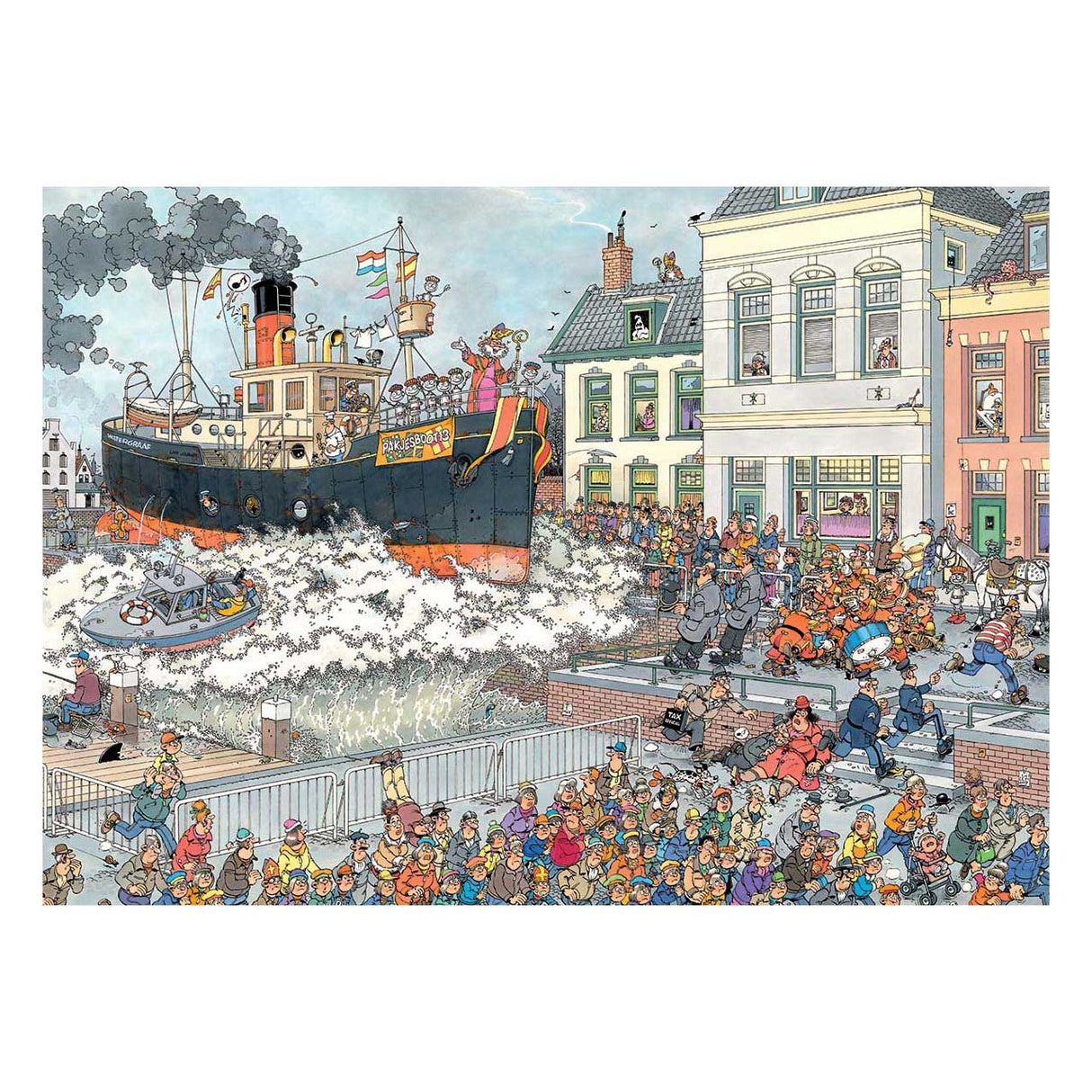 Jan van Haasteren Puzzle - Sinterklaas Ankunft - 1000 Teile.