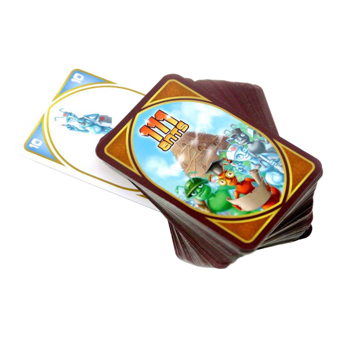 Weiße Koboldspiele – 111 Ameisen – Kartenspiel – 2 bis 5 Spieler – mehrere Variationen – ab 8 Jahren – schönes Geschenk