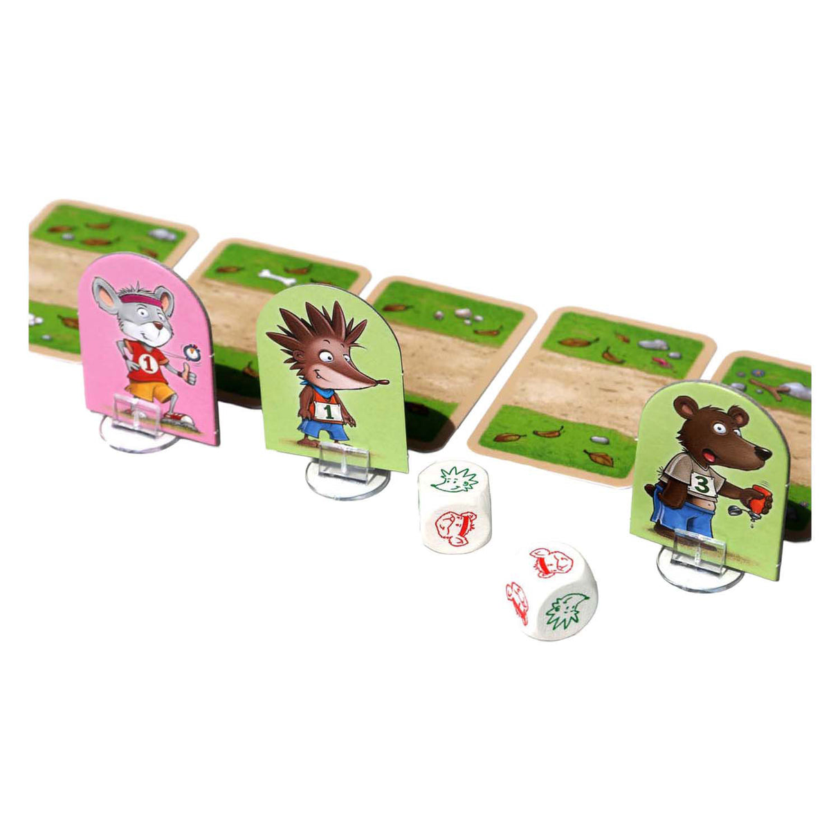 White Goblin Games Rudi Racer – Kartenspiel mit gelber Farbe