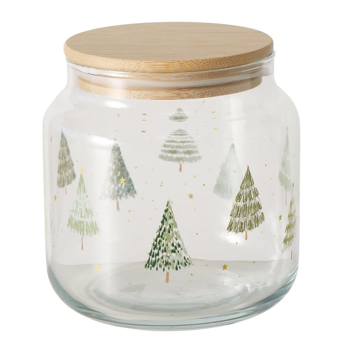 Boltze home voorraadpot trimas 635 ml dia10x105cm glas transparant