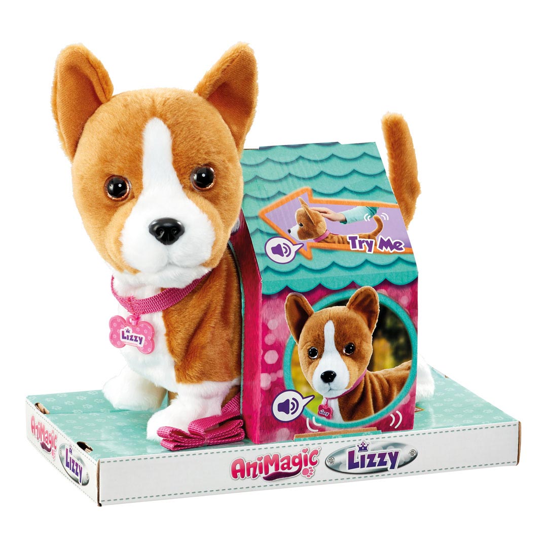 Goliath Games Animagic Lizzy Corgi Hond Interaktive Umarmung