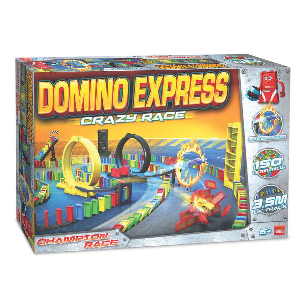 Domino Express Goliath verrücktes Rennen