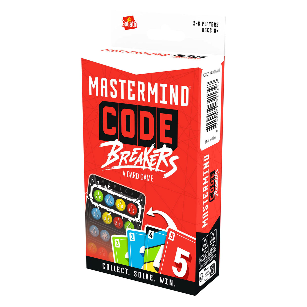 Goliath-Mastermind – Codeknacker – Niederländisches Kartenspiel – 2–6 Spieler