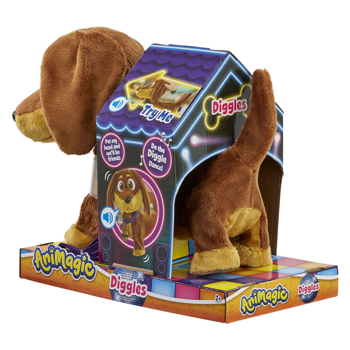 Andere Marken Animagic Kuscheltier Hund gräbt + Sound