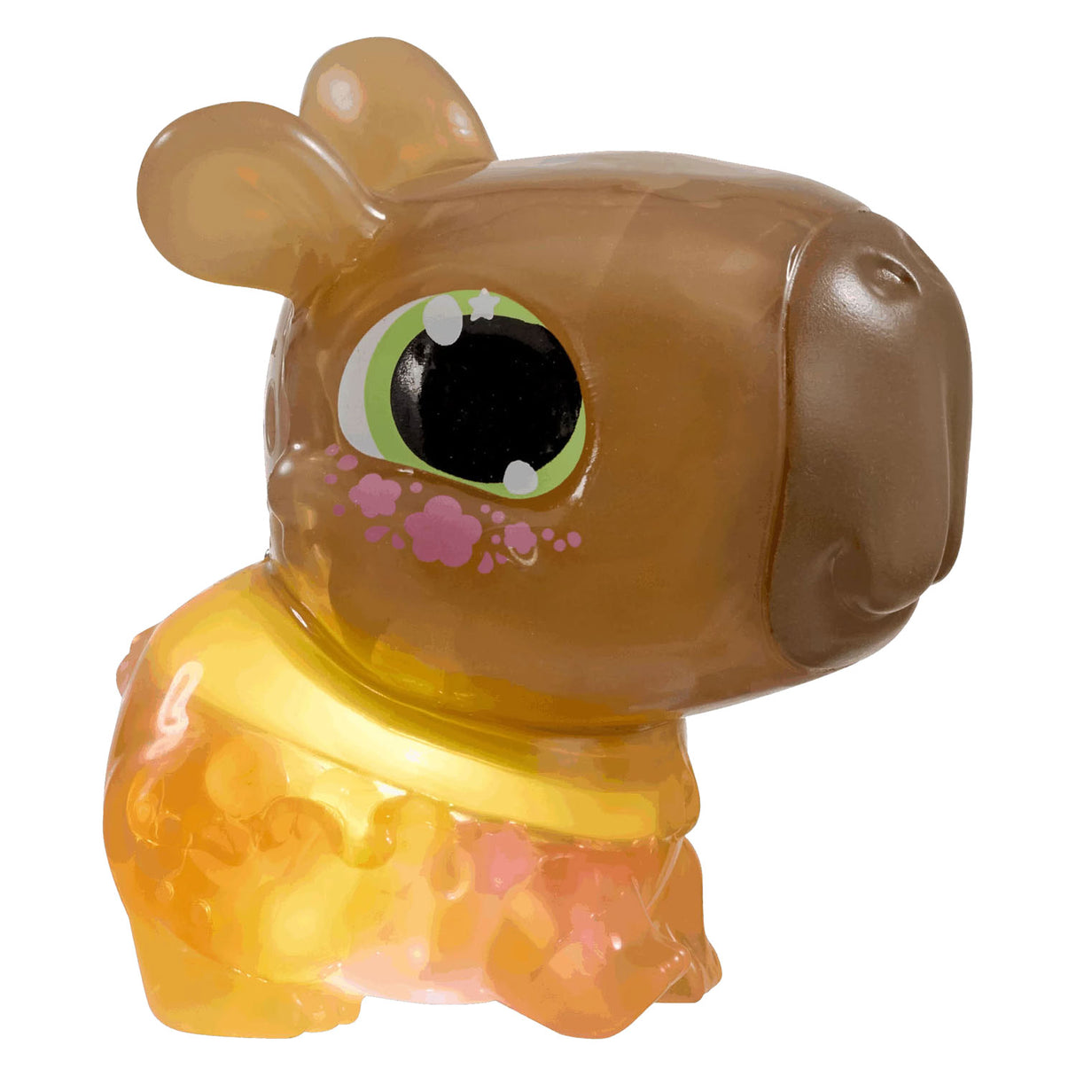 Goliath animagic let's glo capybara brown - speelfiguur - lichtgevende capybara