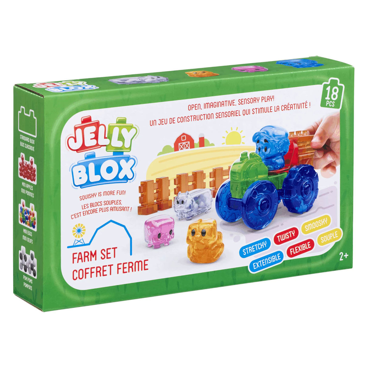 Goliath jelly blox - boerderijset - 18dlg.