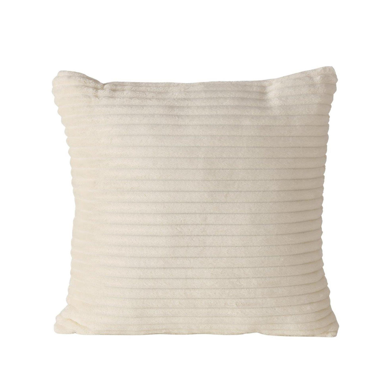 Boltze home kussen hygge polyester vierkant effen crã¨mewit