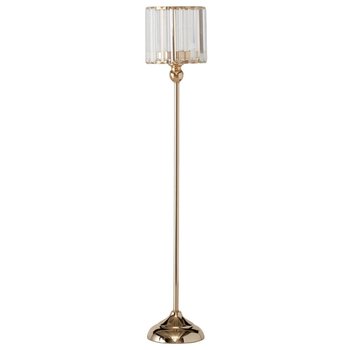 Boltze home windlicht kostra h70,5cm ijzer glas effen goud