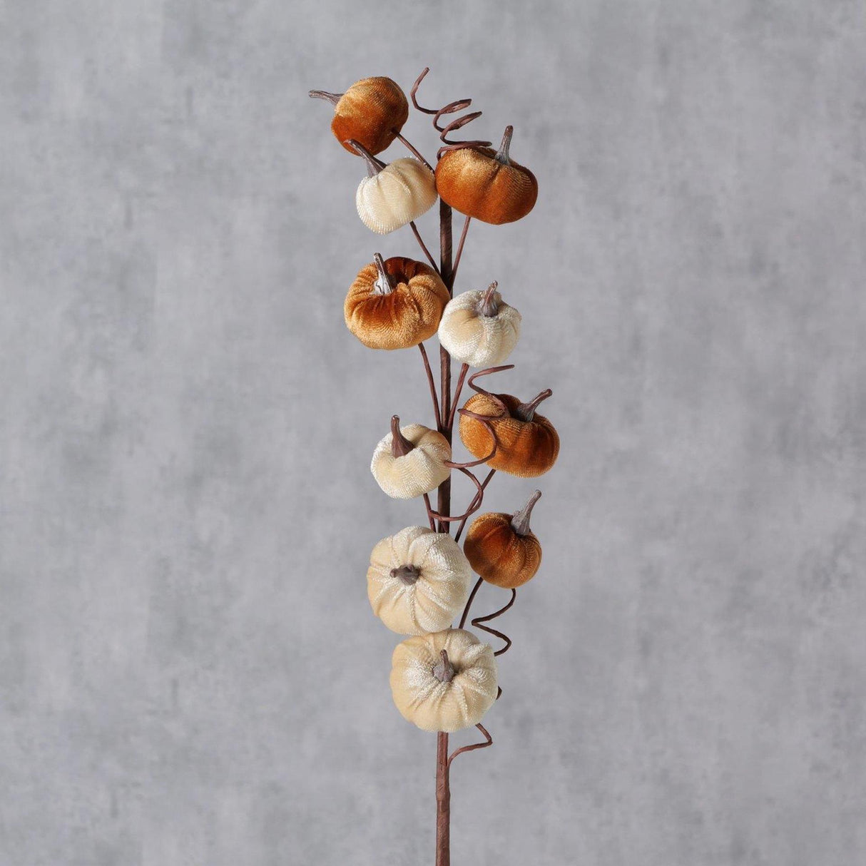 Boltze home decoratietak samtling h80cm polystyreen polyester beigeoranje