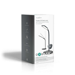 Nedis Schreibtischlampe mit kabellosem Ladegerät
