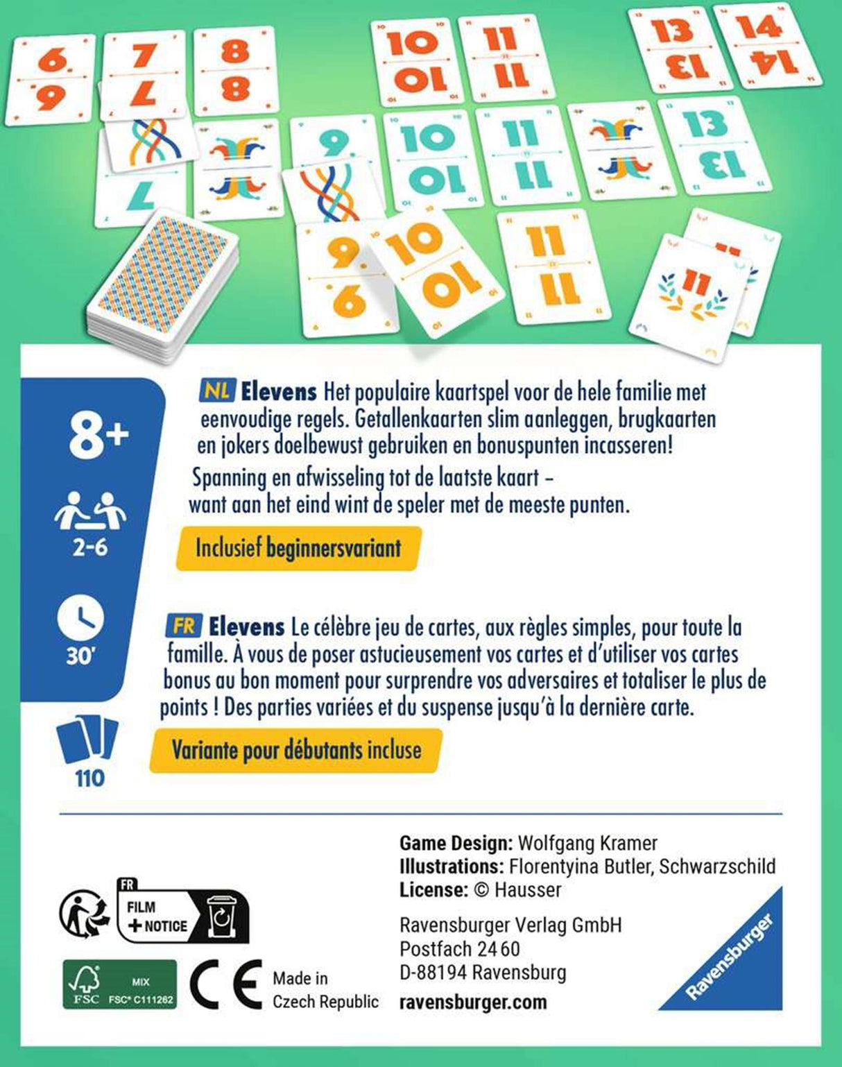 Ravensburger Card Game elf elf