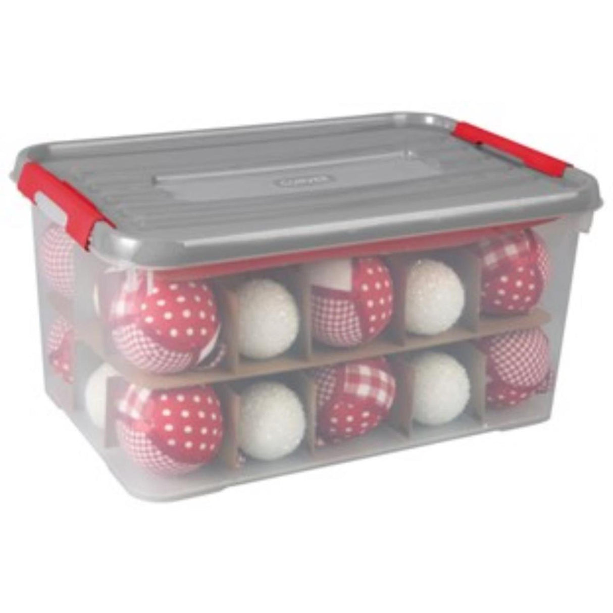 Curver Weihnachtskugel-Aufbewahrungsbox 20l