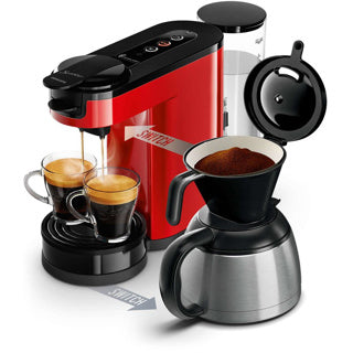 Philips Senseo-Schalter HD6592 84 Deep Red Eco