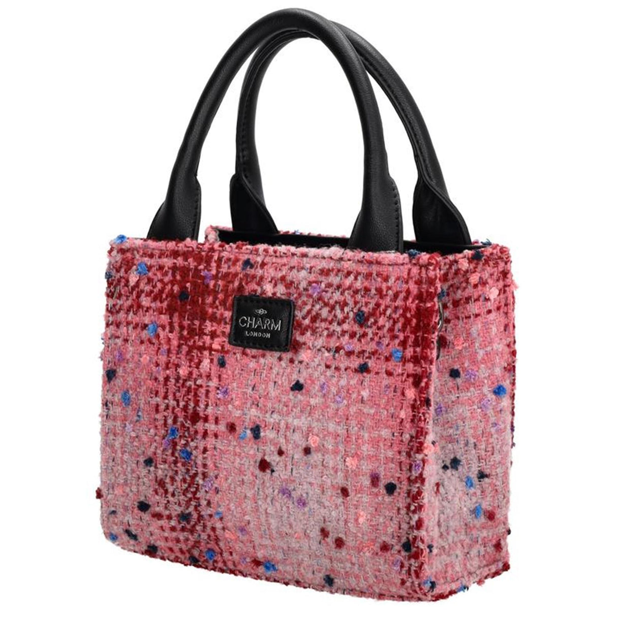 Charm London Finsbury Handtasche rosa-rot