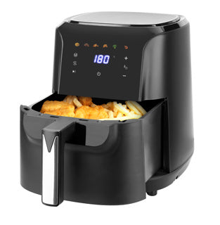 Daily Home Heißluftfritteuse 6l schwarz