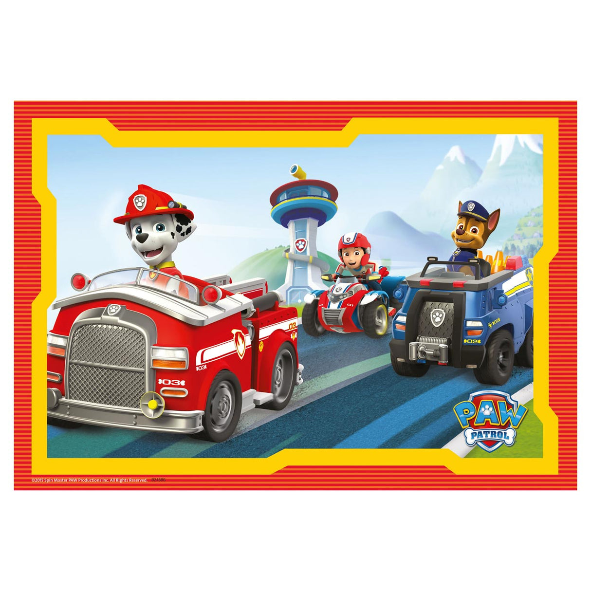 Ravensburger Paw Patrol in Aktion – 2 x 12 Teile – Kinderpuzzle