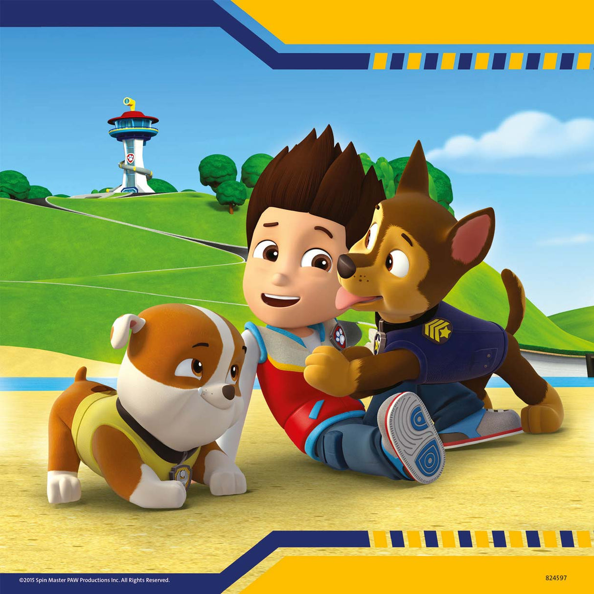 Ravensburger Puzzle Paw Patrol: Helden mit Fell – 3x49 Teile – Kinderpuzzle