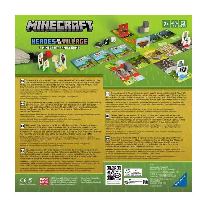 Ravensburger Minecraft Junior - Heroes of the Village Brettspiel