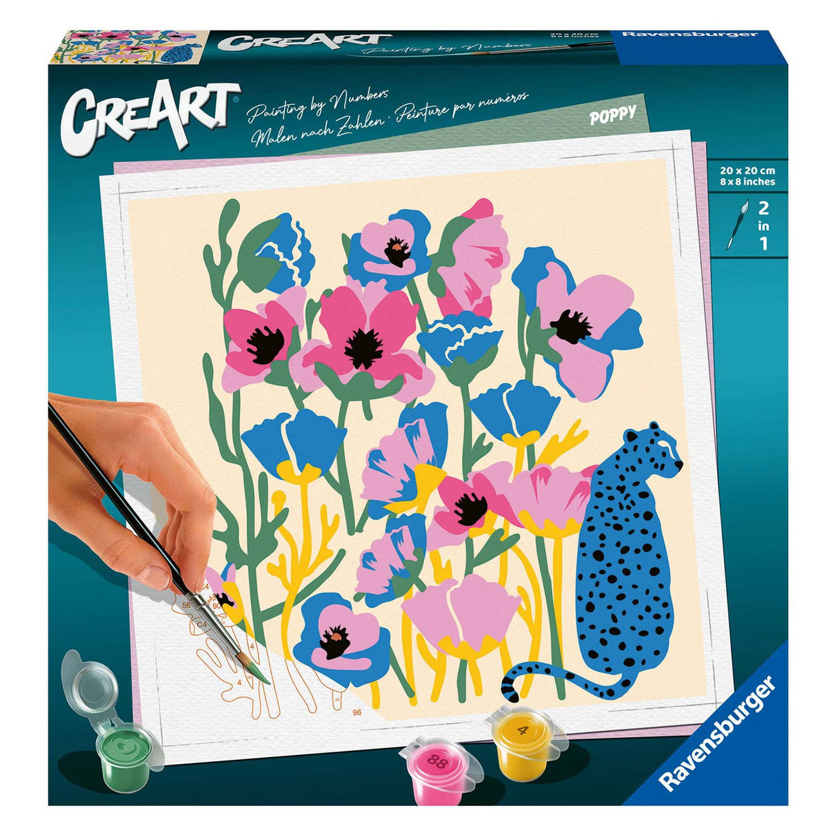 Ravensburger Malen nach Zahlen – Mohn