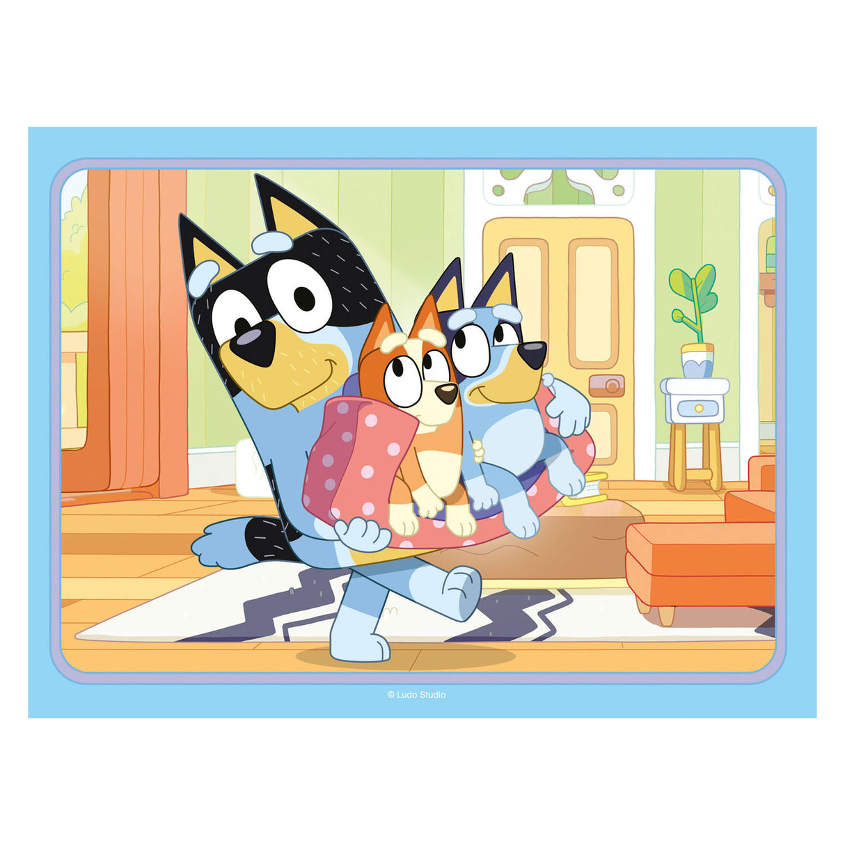 Ravensburger 4-in-1-Puzzle blau