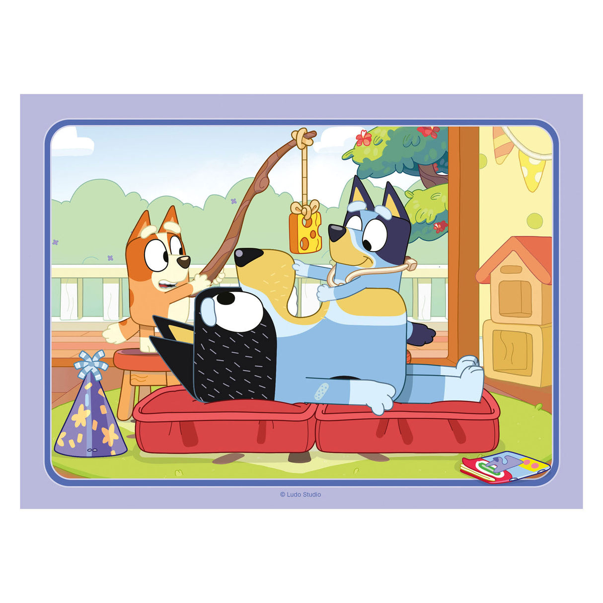 Ravensburger 4-in-1-Puzzle blau