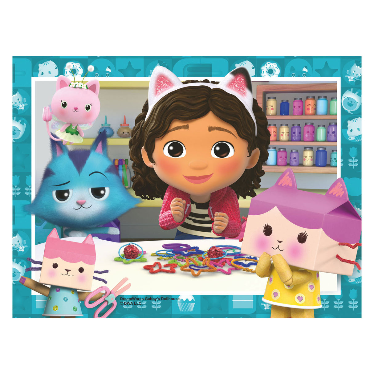 Ravensburger Gabbys Puppenhaus-Puzzle 4in1