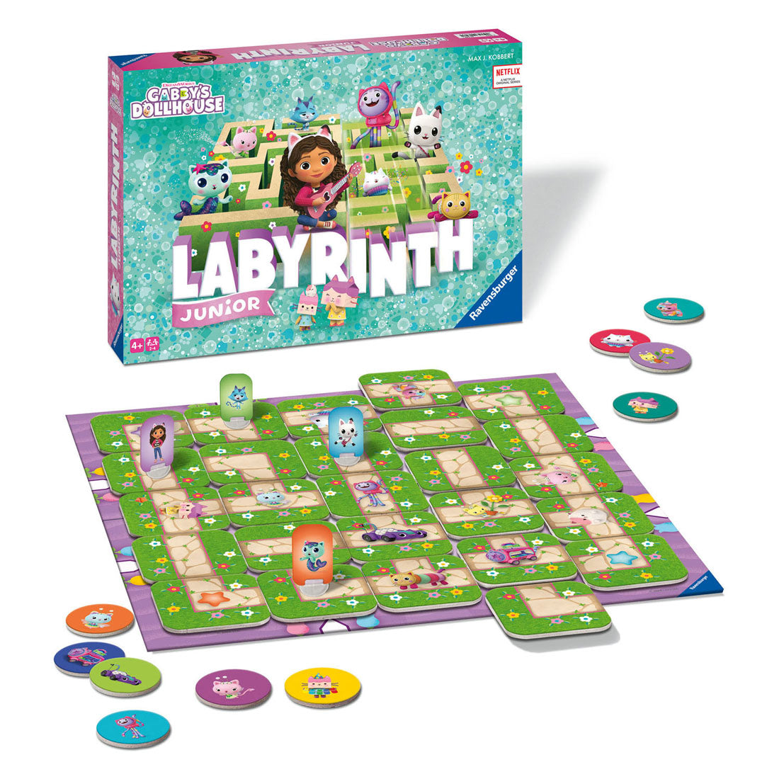 Ravensburger Gabbys Poppenhuis Junior Laybrinth Brettspiel