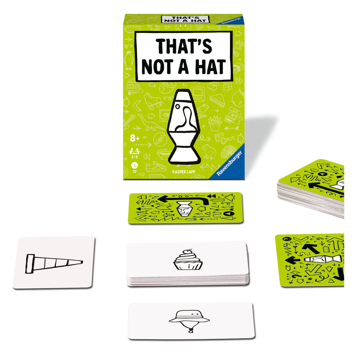 Ravensburger -Spiel, das kein Hut 2 ist