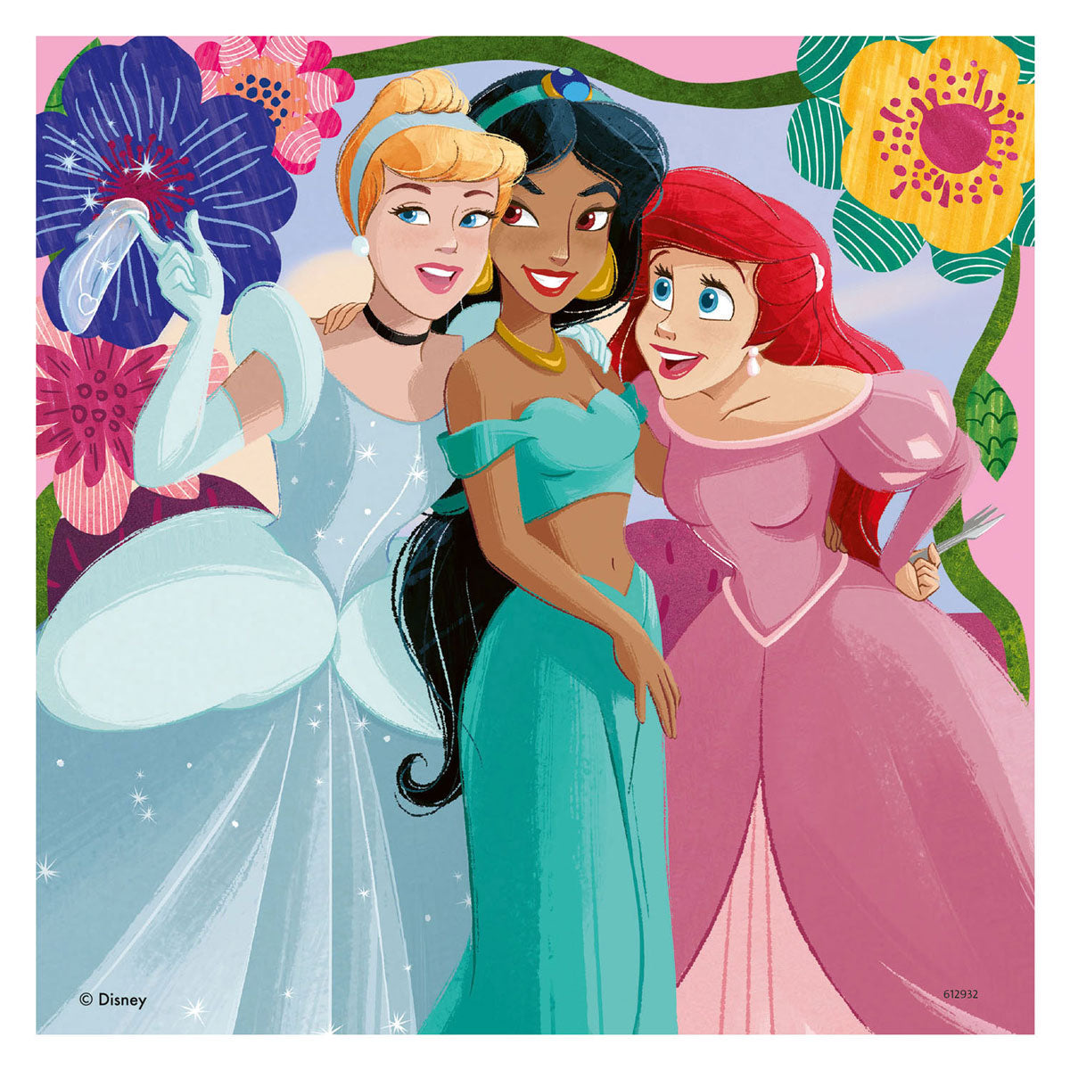 Ravensburger Jigsaw Puzzle Disney Prinzessin, 3x49st.