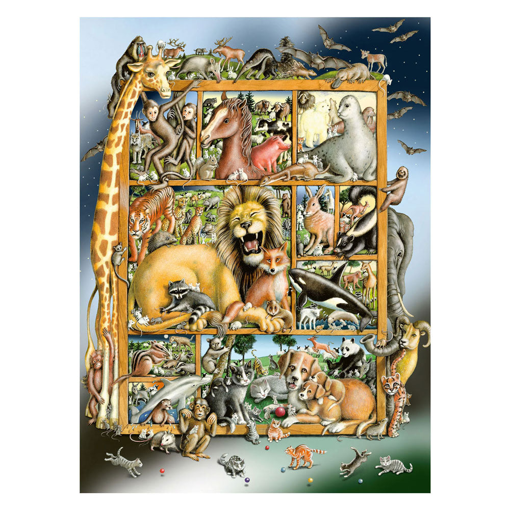 Ravensburger Puzzle Tiercollage - Puzzle - 100 XXL-Teile