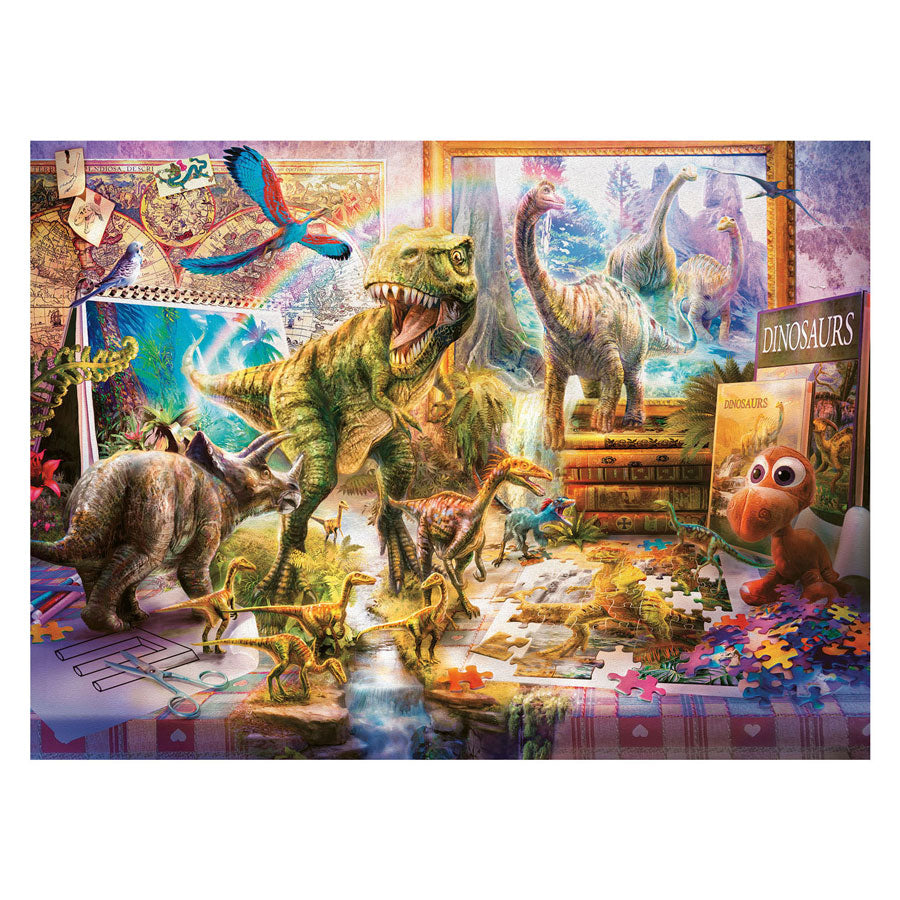 Ravensburger Jigsaw Puzzle xxl Dino und Spielzeug, 100..