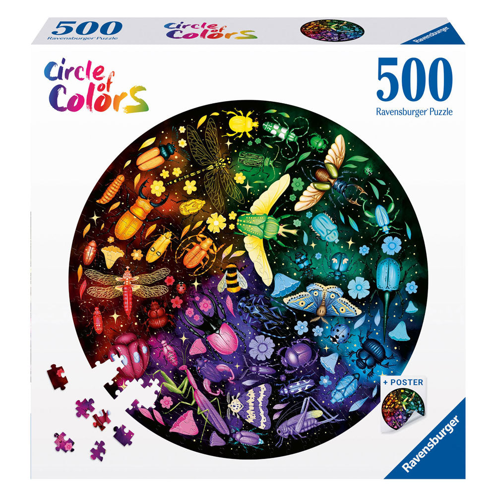 Ravensburger Puzzle -Puzzle -Kreis von Farben, 500st.
