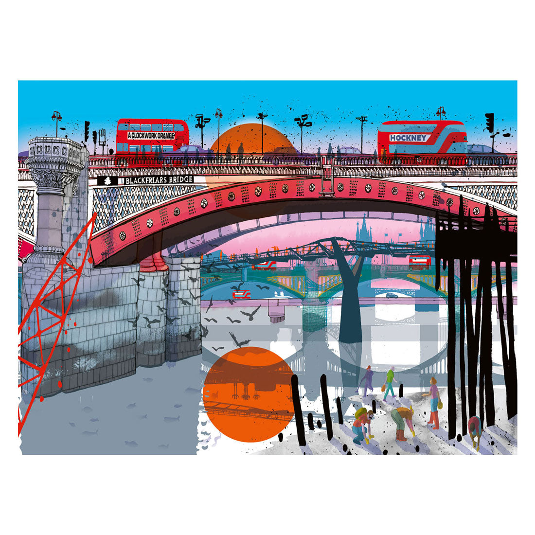 Ravensburger Jigsaw Puzzle Ich bin London, 1500st.