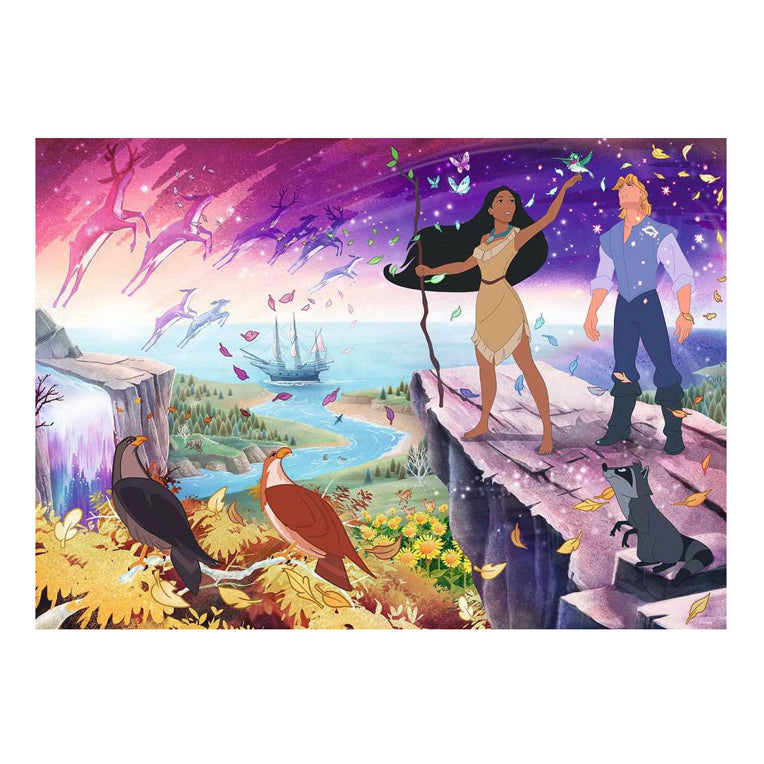 Ravensburger Puzzle Disney - Pocahontas - 1000-teiliges Puzzle.