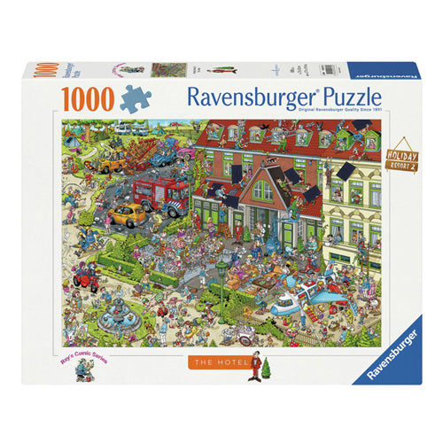 Ravensburger Ray's Comic-Serie Holiday Resort 2 – Das Hotel – Puzzle – 1000 Teile