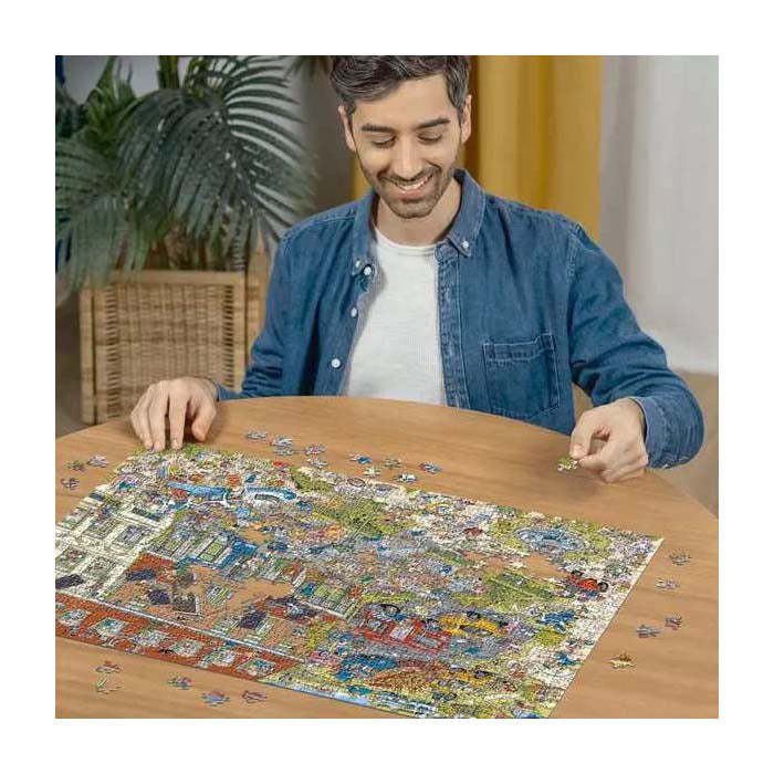 Ravensburger Ray's Comic-Serie Holiday Resort 2 – Das Hotel – Puzzle – 1000 Teile