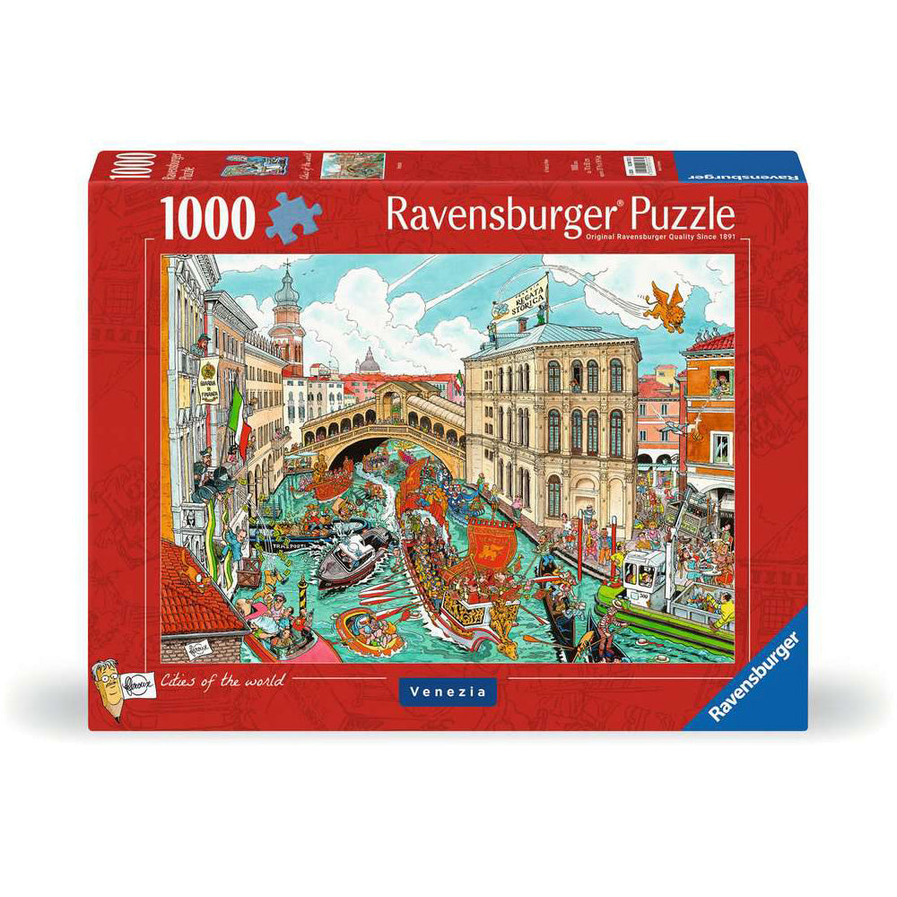 Ravensburger Puzzle Fleroux Venedig, 1000 Teile.