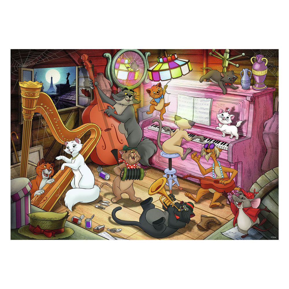 Ravensburger Puzzle Disney Aristocats, 1000 Teile.
