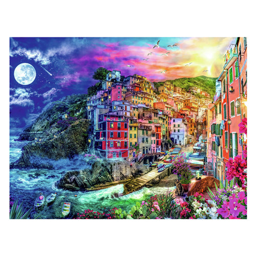 Ravensburger Puzzle Cinque Terre – buntes Puzzle 2000 Teile.