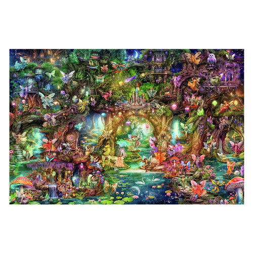 Ravensburger Puzzle Die verborgene Welt der Elfen – Puzzle – 4000 Teile