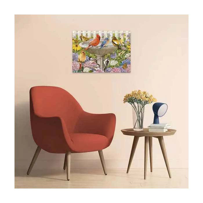 Ravensburger Puzzle am Vogelbad - Puzzle - 500 Teile
