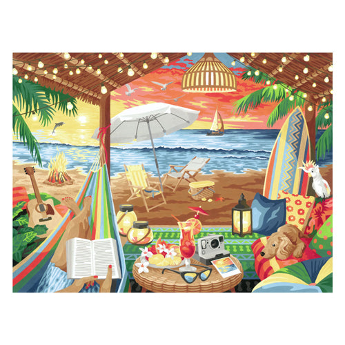 Ravensburger Kreart Painting bei Number - Cosy Cabana