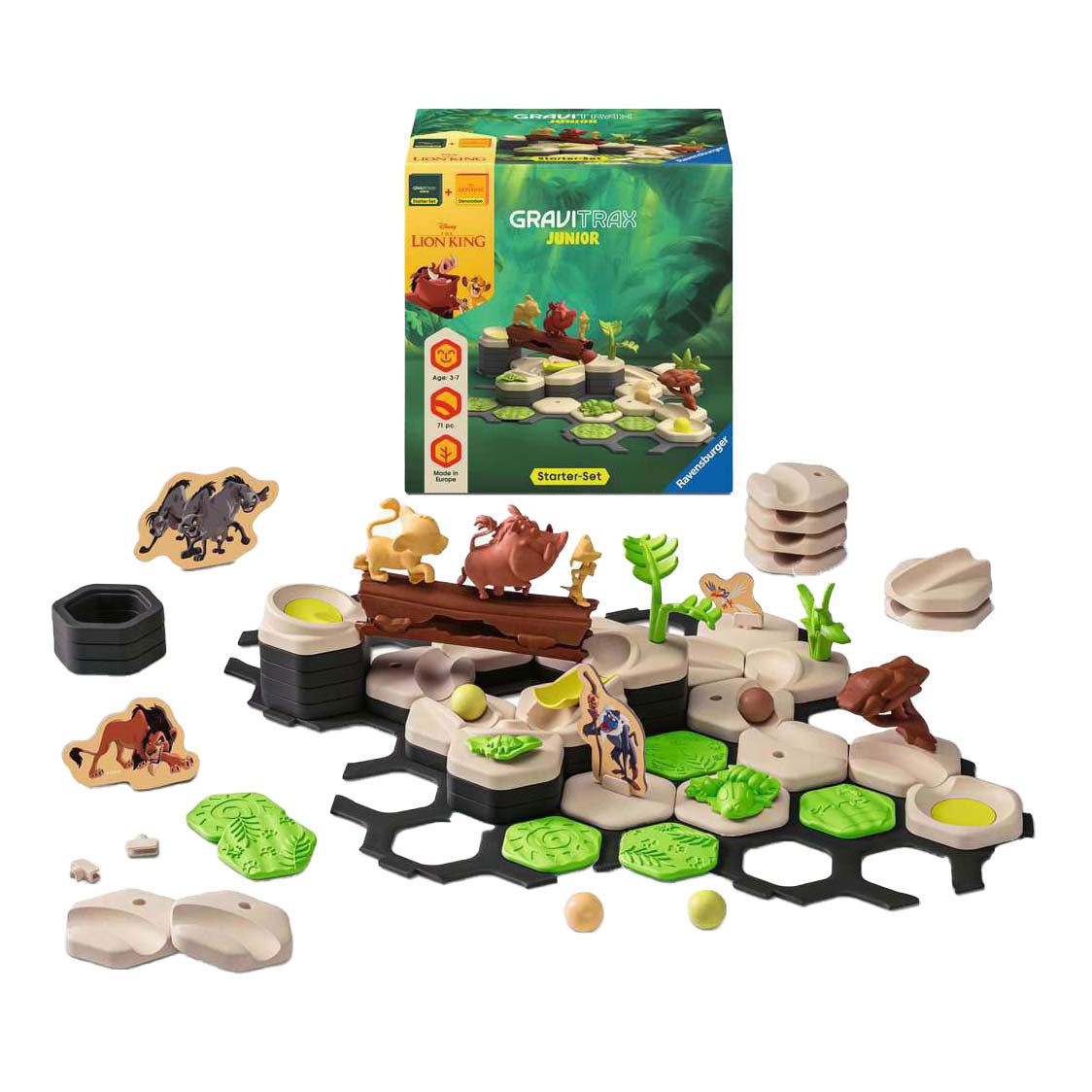 Ravensburger Gravitrax Junior Bundle König der Löwen