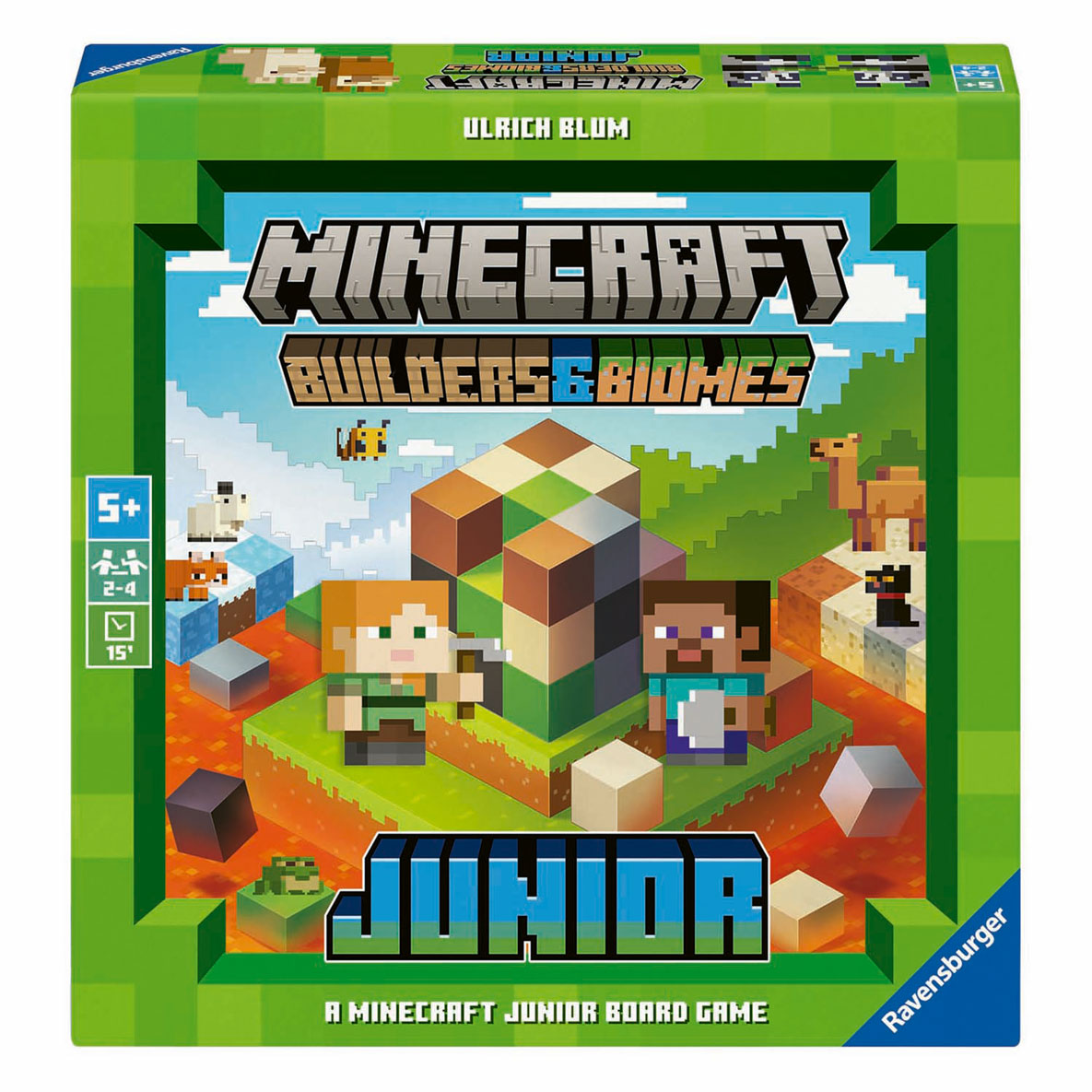 Ravensburger Minecraft Builder und Bimoes Kinderspiel Junior