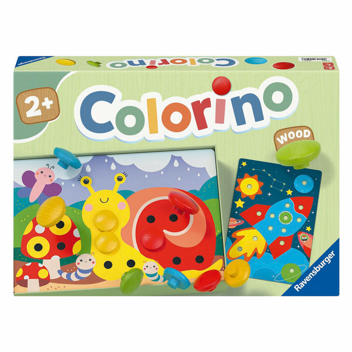 Ravensburger - mein Holz-Colorino - Lernspiel - ab 2 Jahren