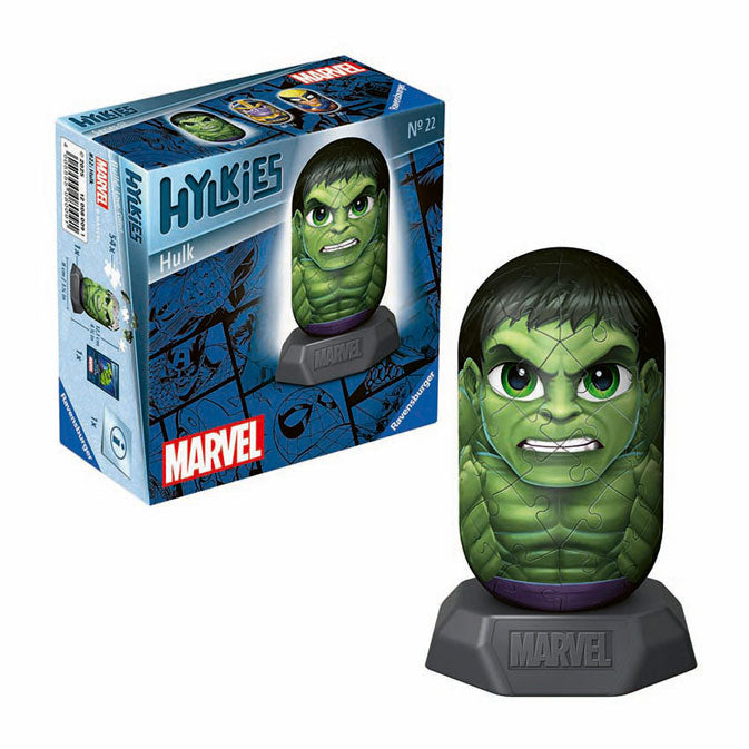 Ravensburger 3D-Puzzle Hylkies Marvel Hulk, 54 Teile.
