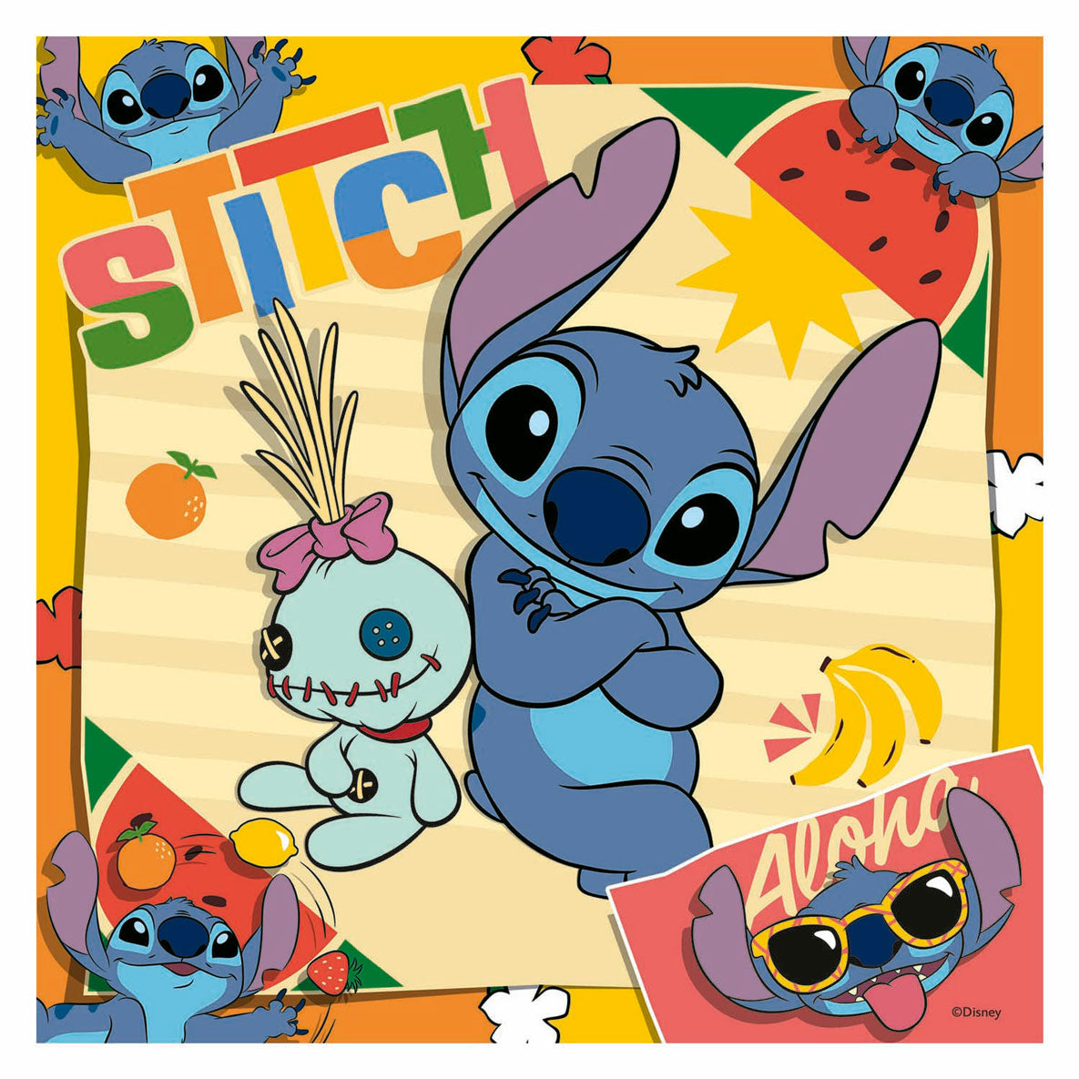 Ravensburger Puzzle Disney Stitch 3x49tlg